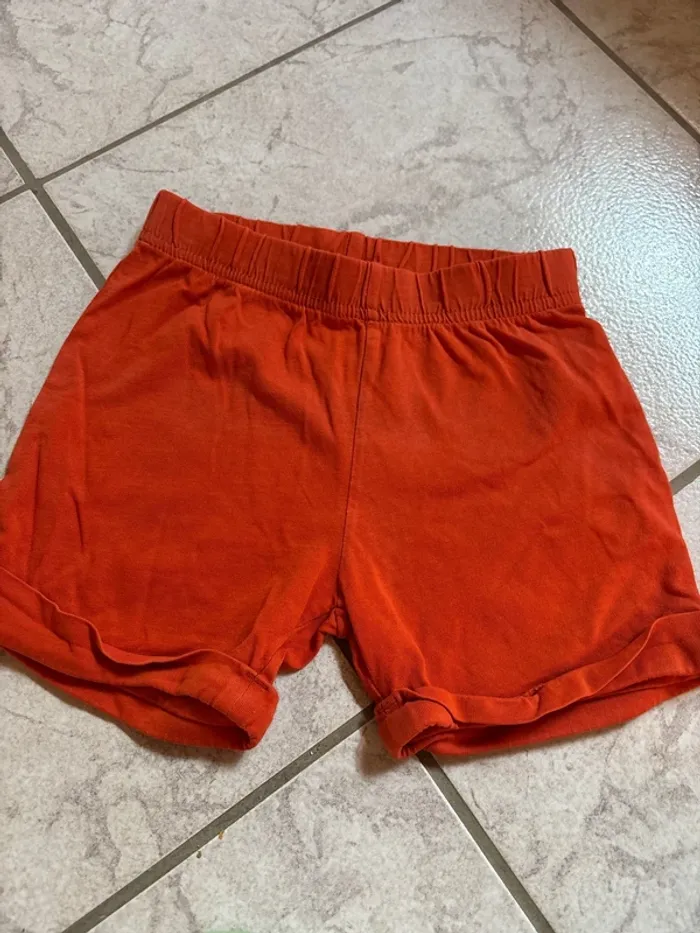 Petit short orange
