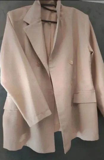 Veste blazer femme taille 3 beige