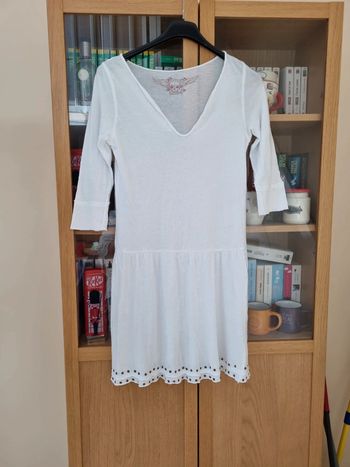 Robe blanche Zagig et Voltaire