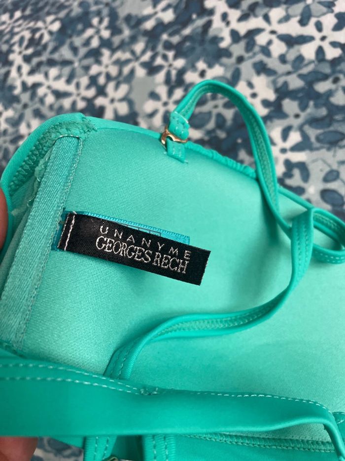 Haut de maillot de bain vert, taille L Georges REch - photo numéro 4