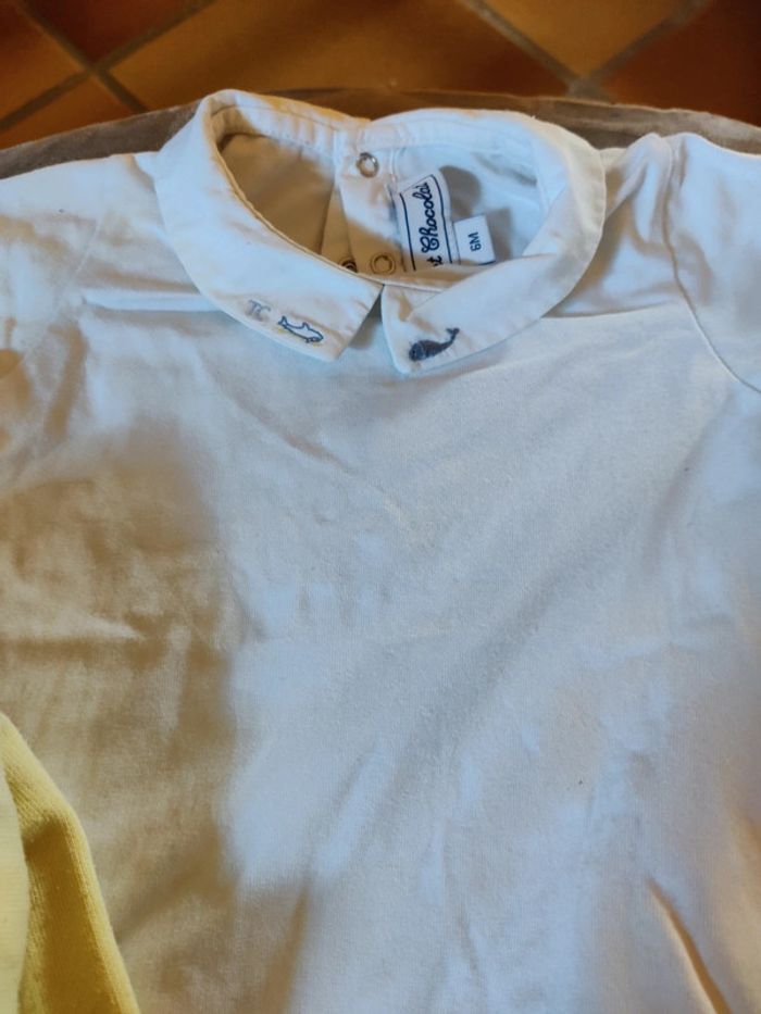 Ensemble tartine et chocolat avec son sac et étiquette 6 mois - photo numéro 3