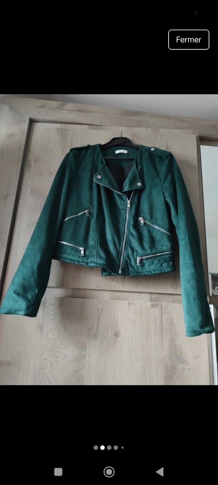 Veste Neuve vert foncé Cache Cache - photo numéro 2