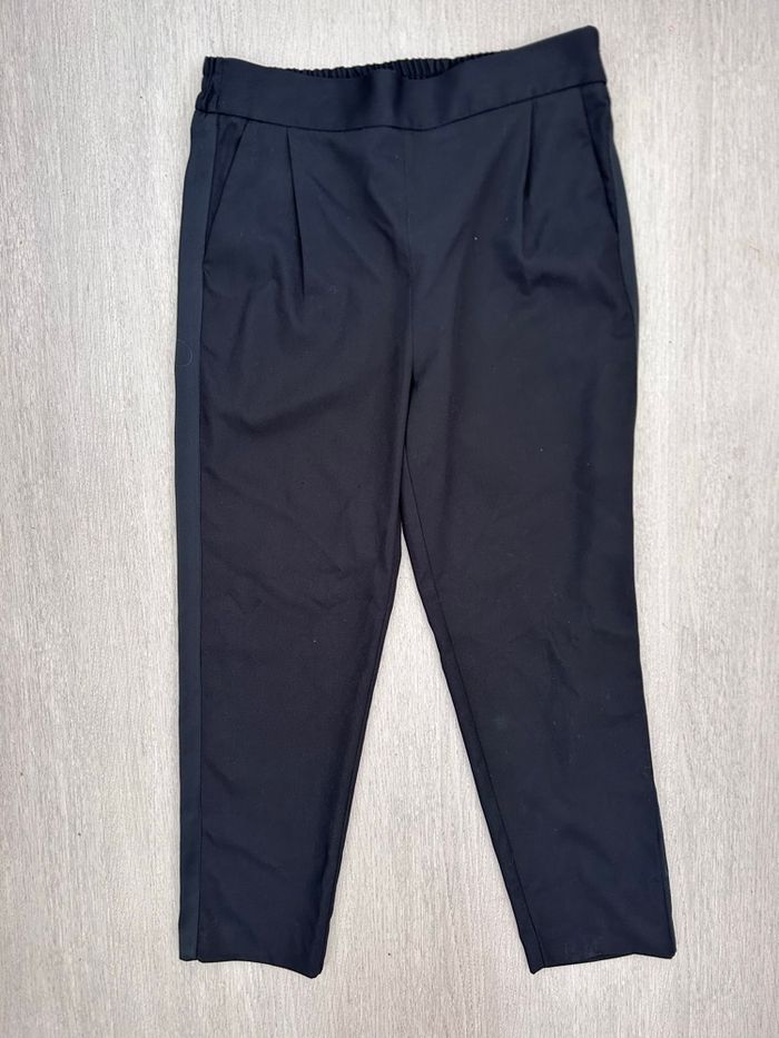 Pantalon ajusté noir etam