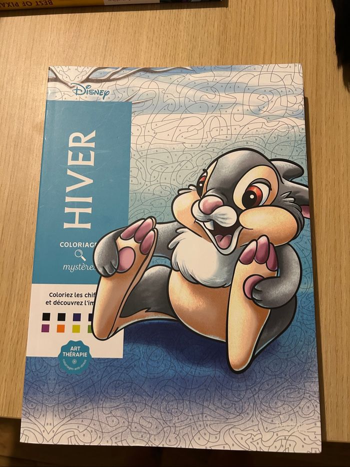 Coloriage mystère. Tome hiver
