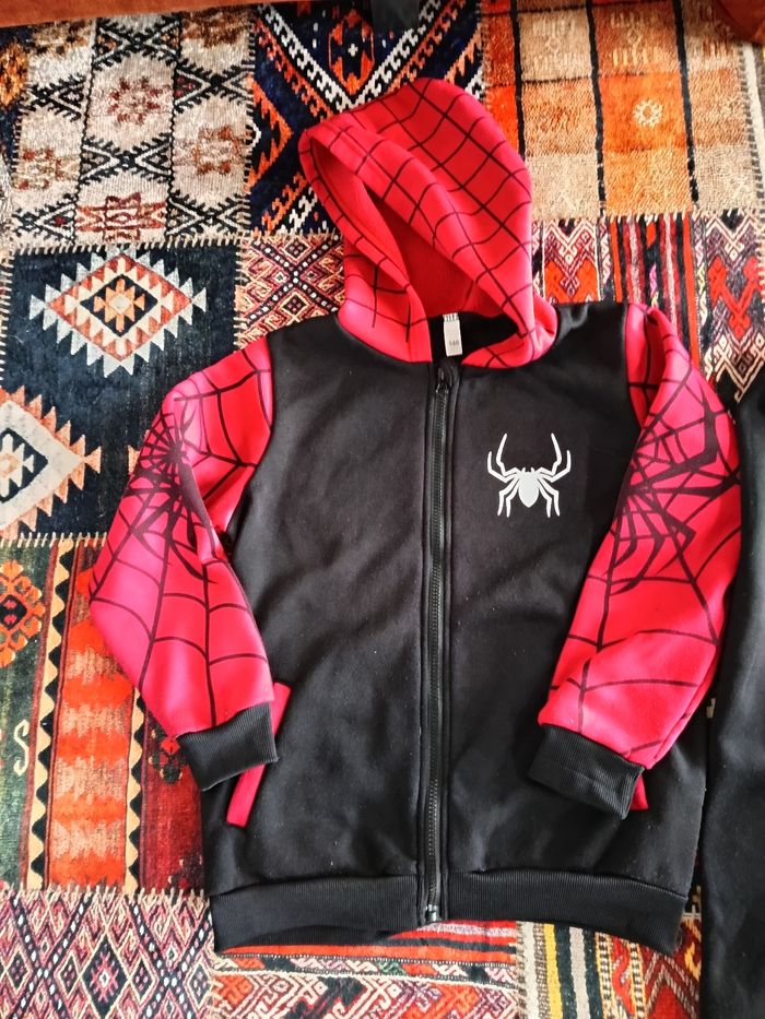 Ensemble survêtement garçon spiderman - photo numéro 4