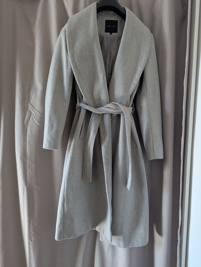 Manteau long gris - photo numéro 4