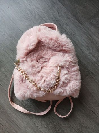 Sac à dos fourrure