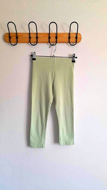 Legging 3/4 vert clair H&M 8/9 ans