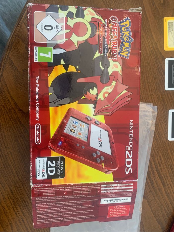 Nintendo 2DS Édition Spéciale Pokémon Rubis Oméga - photo numéro 7