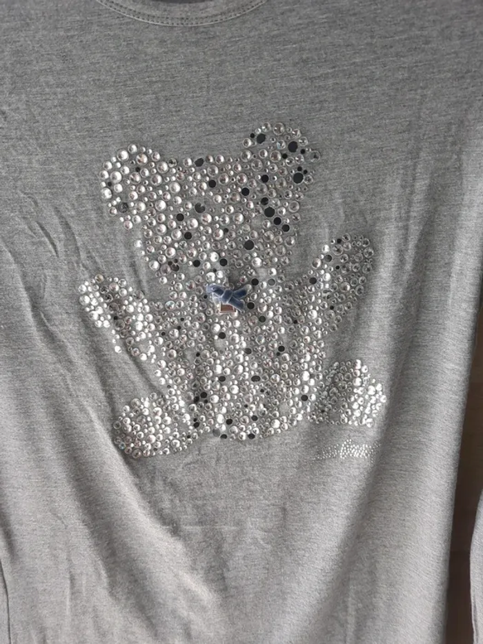 Tee shirt manches longues miss grant taille 44 - photo numéro 2