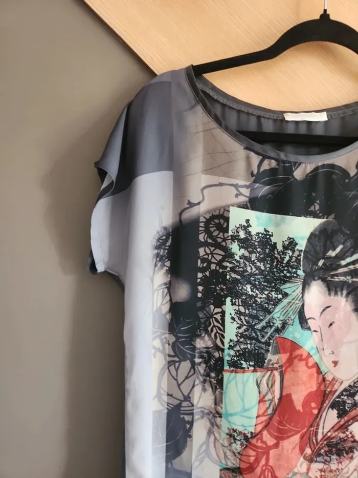 Tre shirt fluide femme original Promod - photo numéro 4
