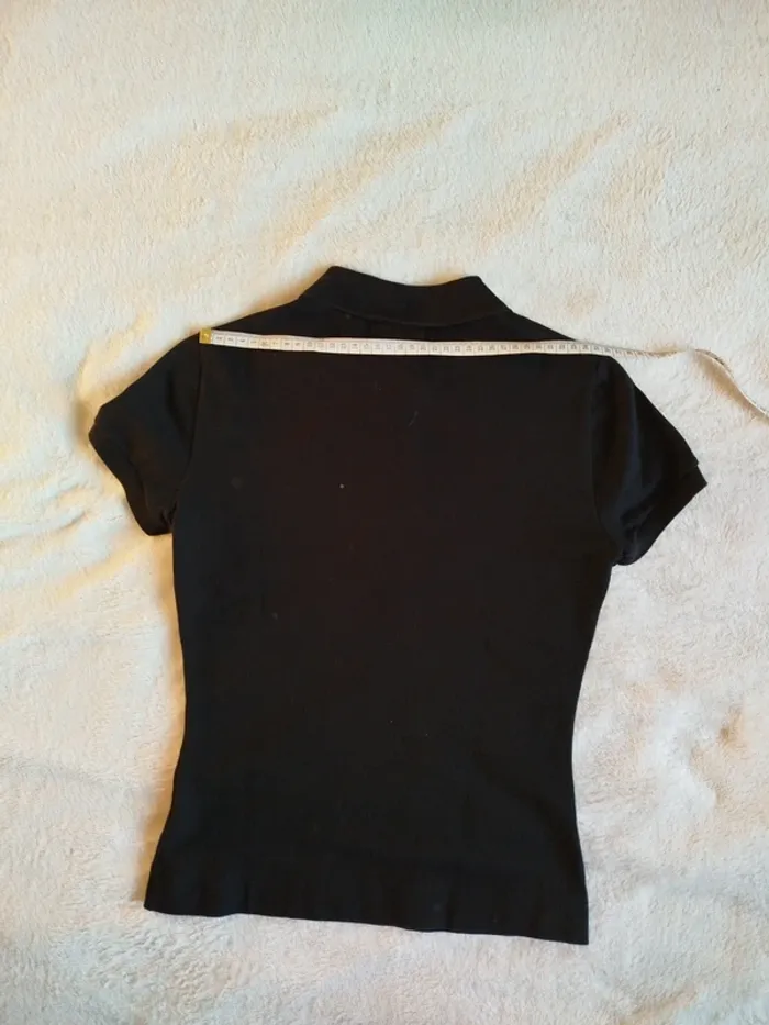 Polo Lacoste Femme noir taille 36 - photo numéro 10