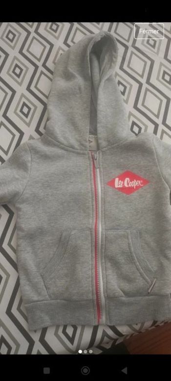 Gilet a capuche Lee Cooper
