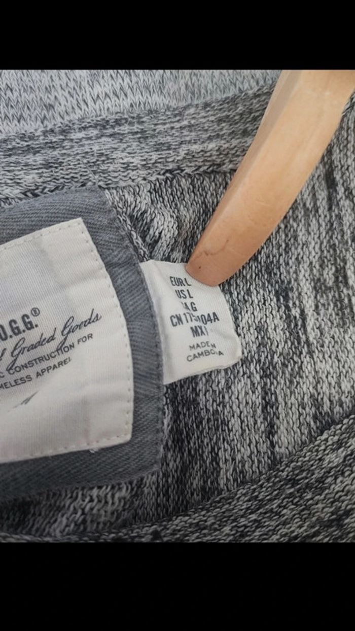 Pull gris chiné ample H&M - photo numéro 4