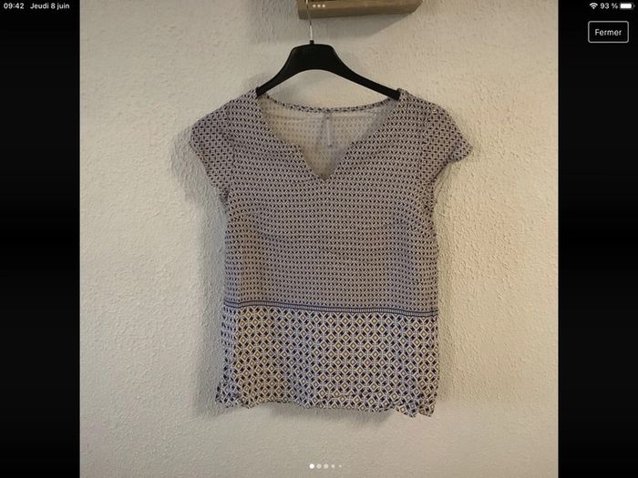 Tunique Blanche Porte taille M