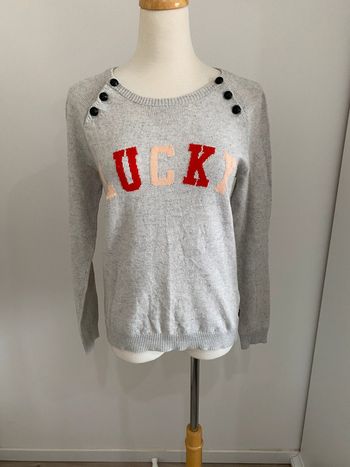Pull gris Lucky Scotch & Soda