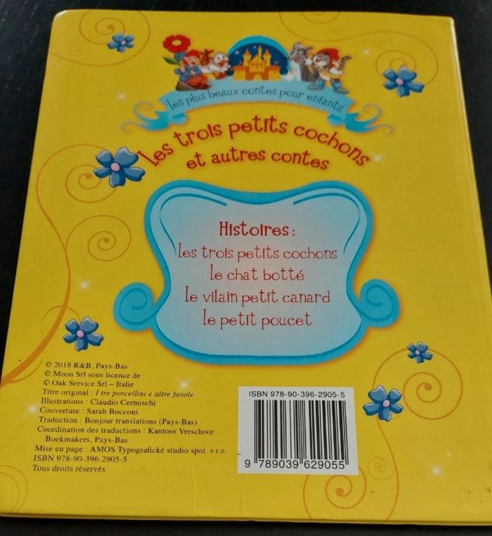Livre Les trois petits cochons et autres contes - photo numéro 2