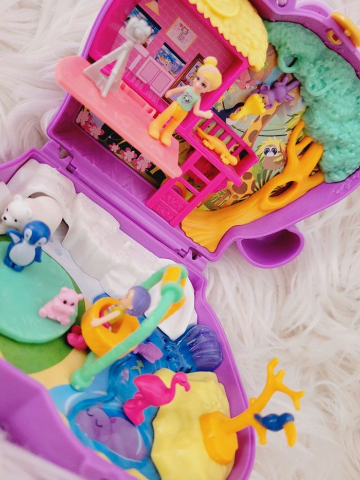 Polly pocket coffret zoo éléphant - photo numéro 3