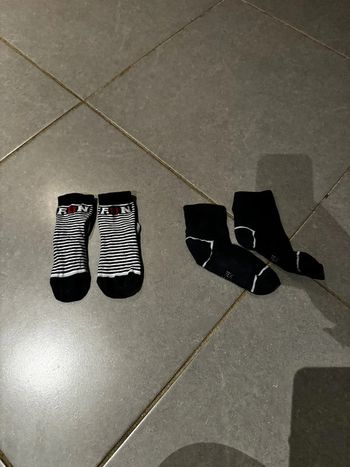 Lot de 2 paires de chaussettes - Tex - Fun / Marinière - 27/30