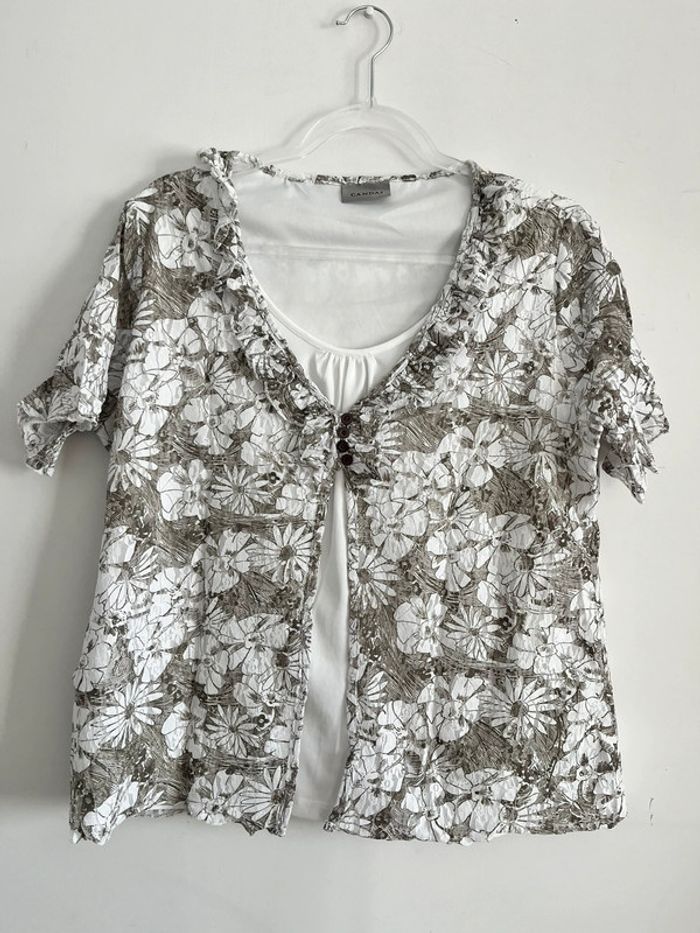 blouse femme Canda taille 44 - photo numéro 2
