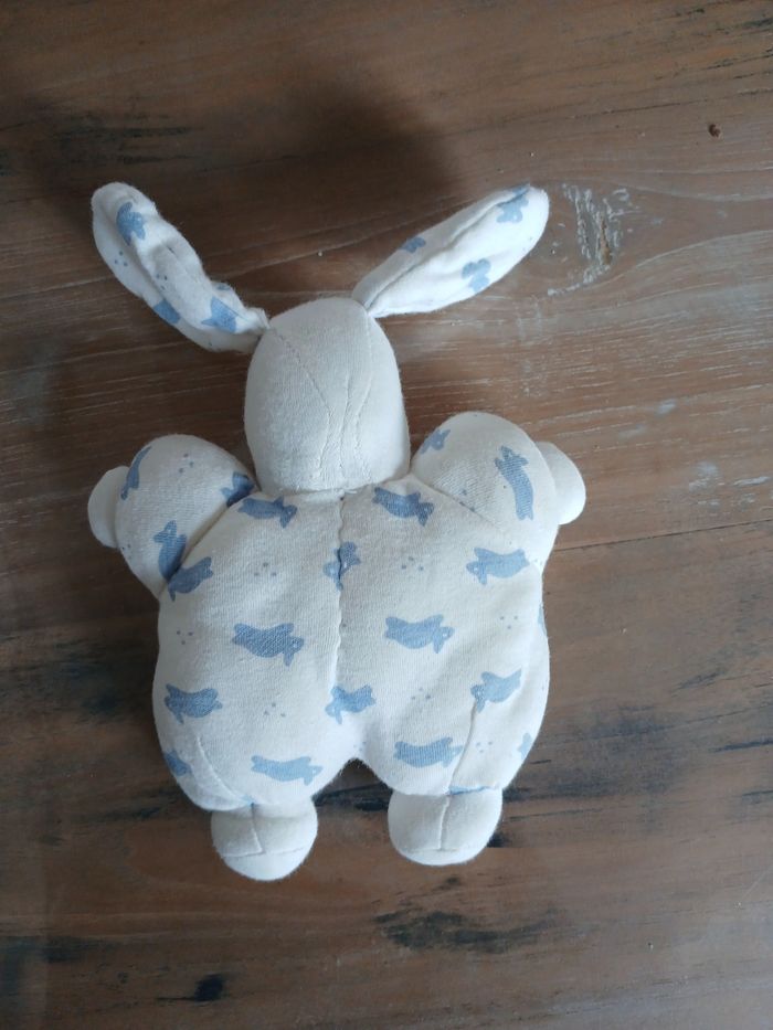 Doudou lapin hochet - photo numéro 2