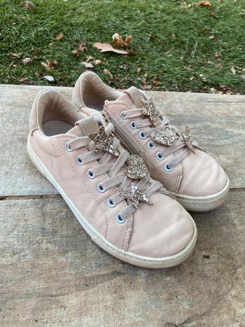 Baskets de ville rose pale Zara girls 31