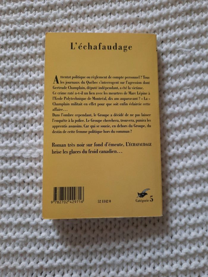 Livre l'échafaudage - photo numéro 2