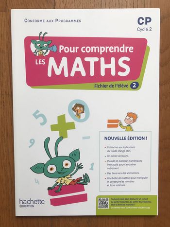Pour Comprendre les Maths CP - Fichier de l’élève - Edition 2022