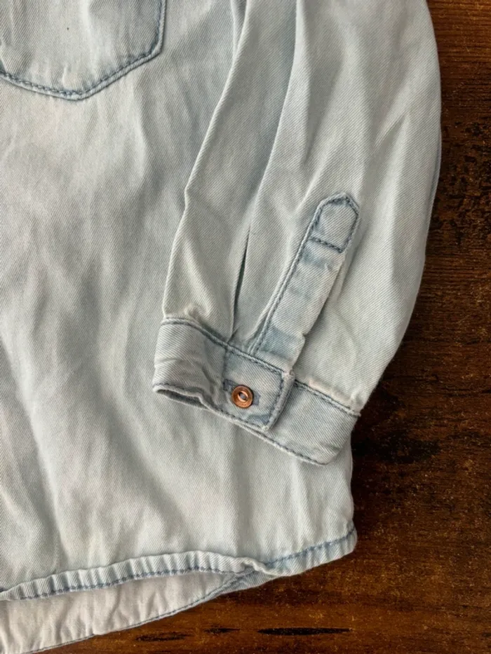 Chemise bleu fine - photo numéro 3