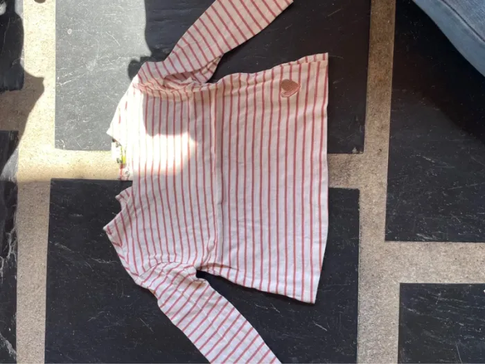 Ensemble salopette jupe et t shirt manche longue - photo numéro 3