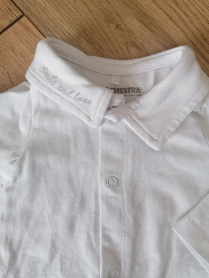 Body col blanc 3 mois - photo numéro 3