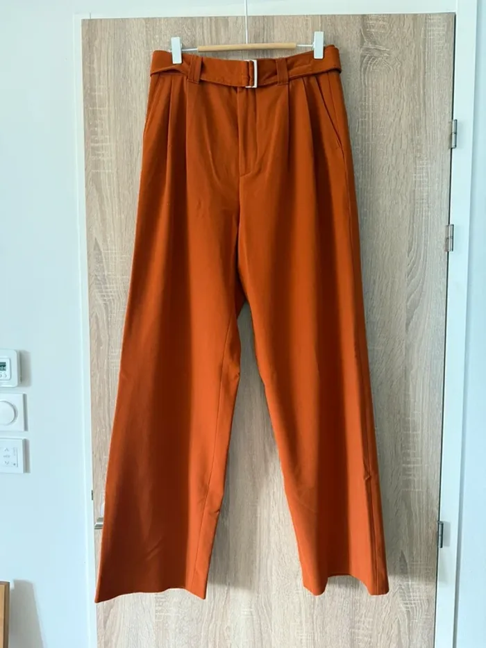 Pantalon à pince Zara - photo numéro 4
