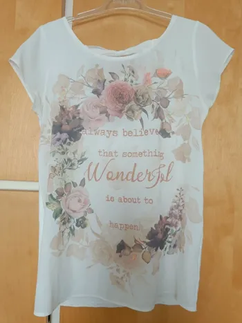 Top fleuri T. S / 36