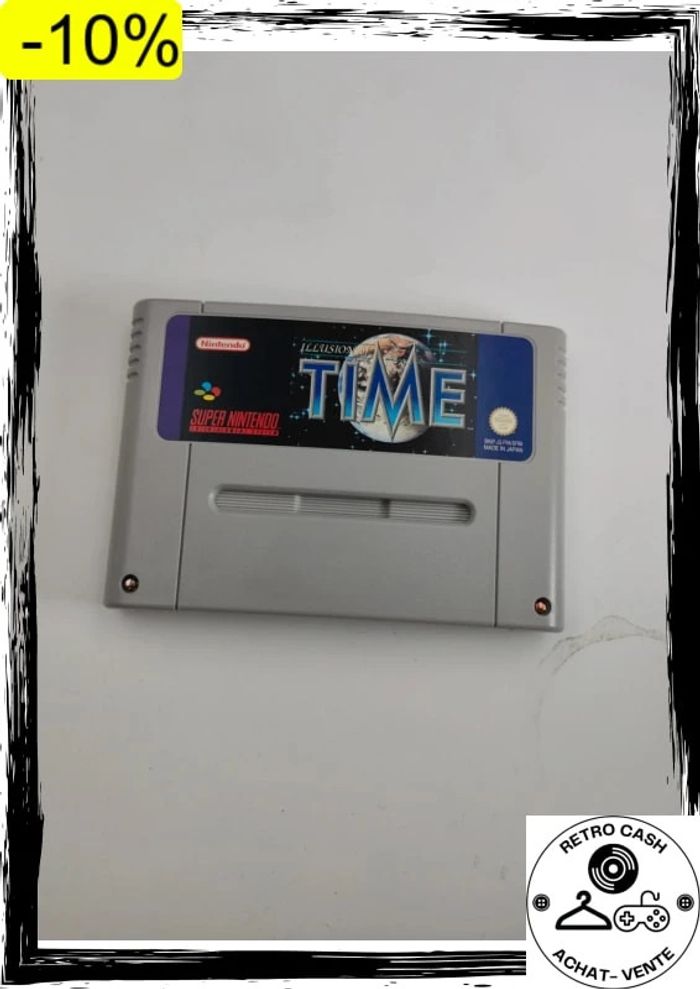 Illusion of Time / Super Nintendo SNES pal fr fah - photo numéro 2