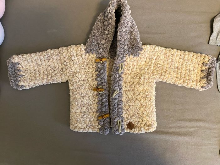 Lot bodies bébé et gilet hiver mixte - photo numéro 2