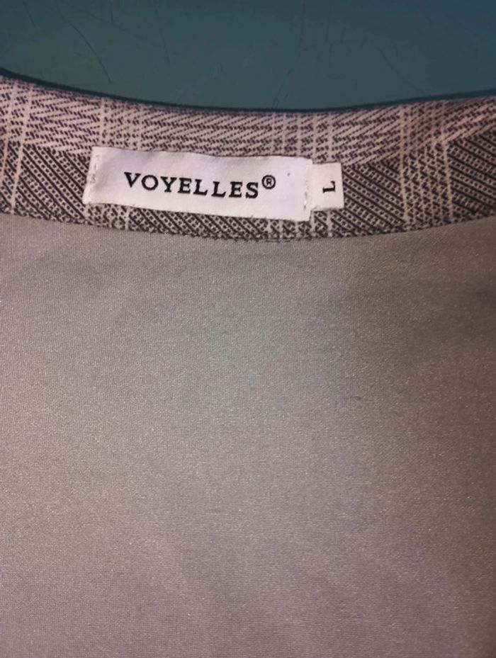 Robe extensible taille L marque voyelles en excellent état - photo numéro 7