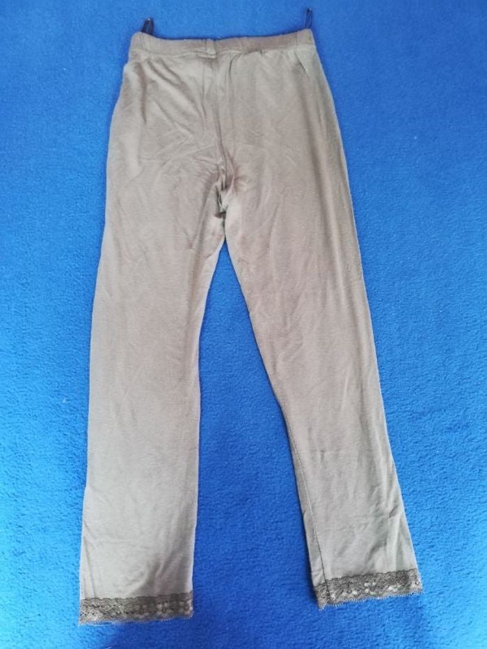 Legging fille 5 ans couleur kaki