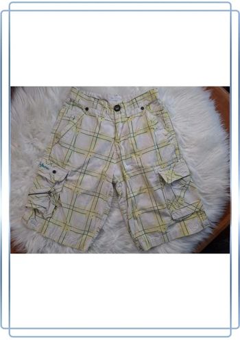 Short Oxbow Vintage à Carreaux – Taille 30 - brodé (597)