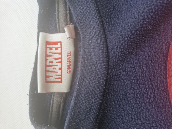 Pyjama 2 pièces 4 ans Marvel SpiderMan Bleu marine gris toiles et araignées - photo numéro 8