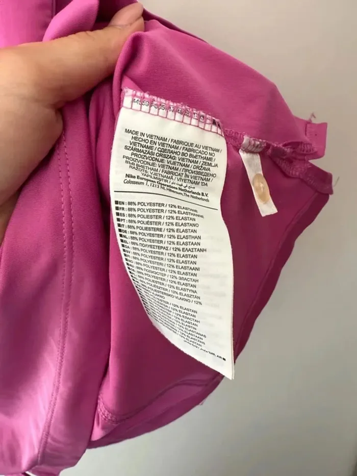 Polo Nike golf femme fushia taille L très bon état - photo numéro 7