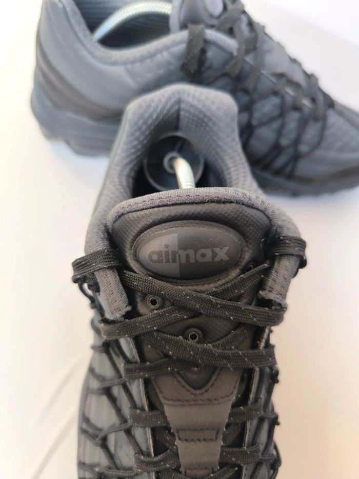Baskets Nike air max 95 ultra se dark black noir pointure 41 neuves sans boîte - photo numéro 5