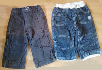 Pantalon et pantacourts