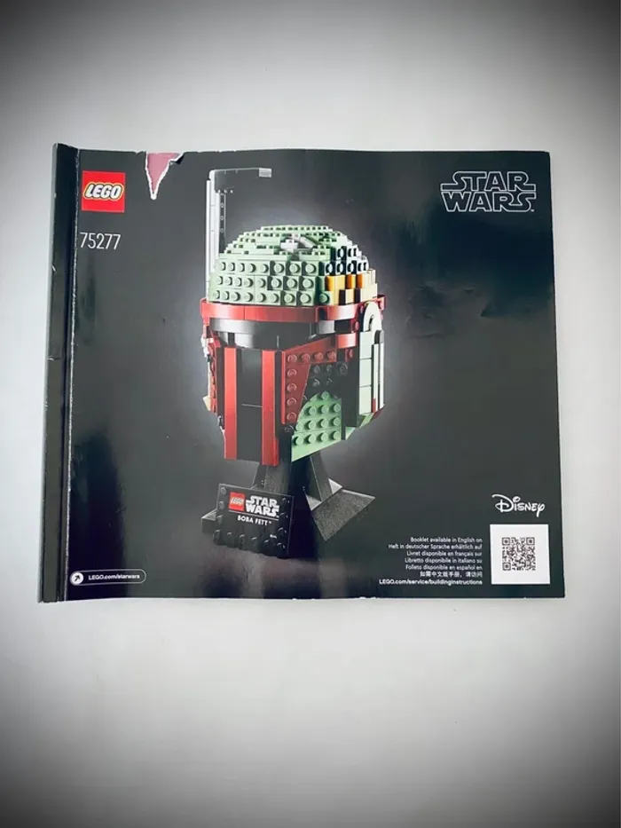 LEGO Star Wars 75277 - Casque de Boba Fett - Complet avec Notice - photo numéro 9