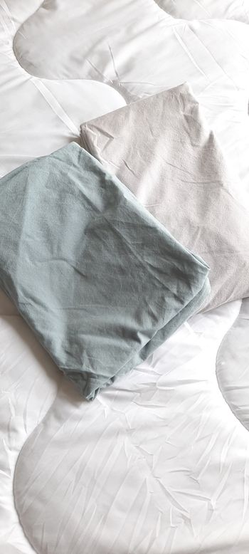 Lot ×2 de draps housse 90×140m