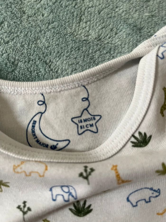 Lot de 3 bodies 18 mois sergent major - photo numéro 3