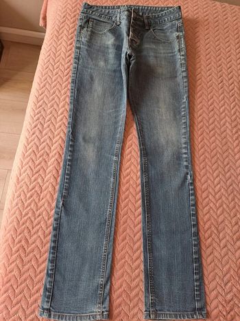 Jean homme bleu droit ttbe soft Grey la redoute 38 fond de tâche dernière photos