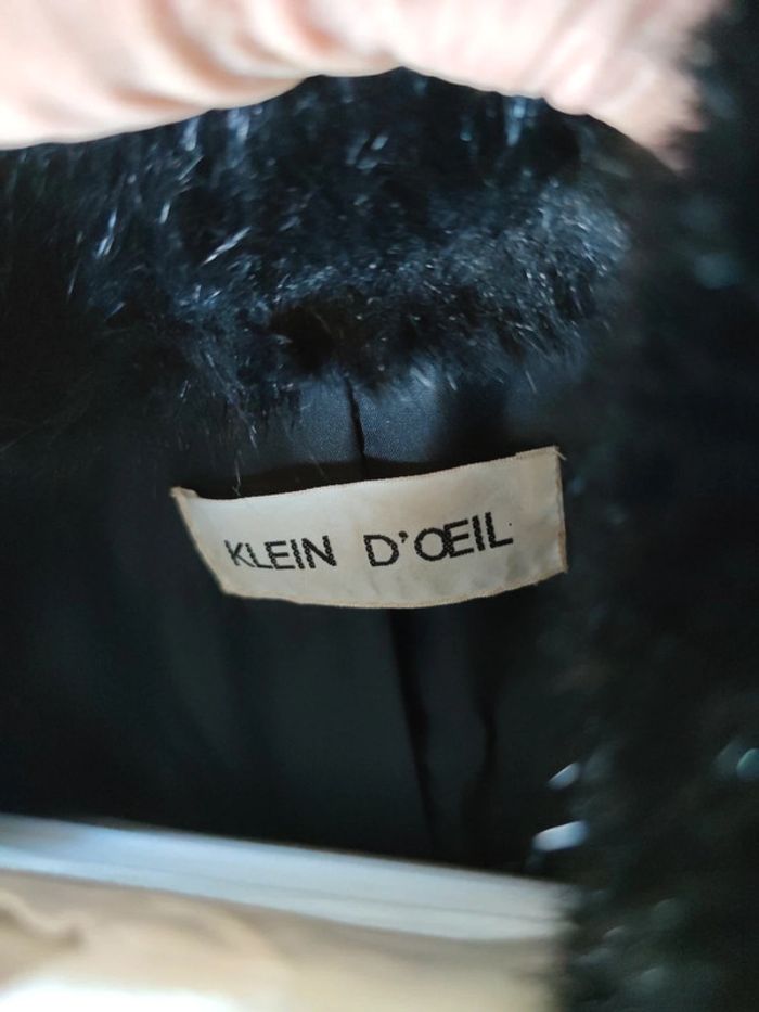 Veste longue Klein d'oeil 38 - photo numéro 4