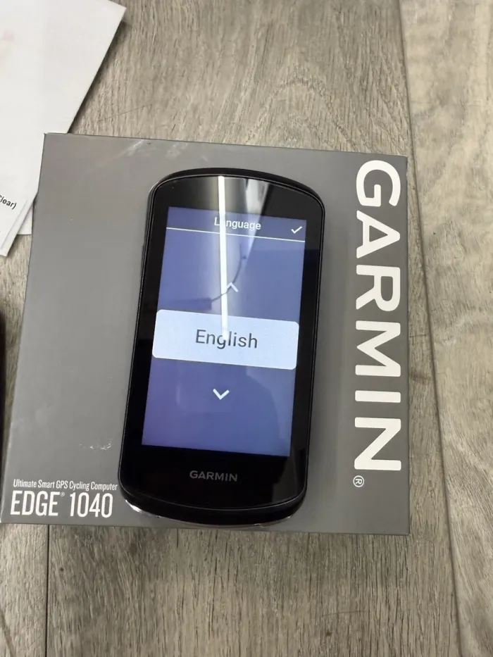 Garmin Edge 1040, computer da bici GPS, custodia in silicone e pellicola protettiva per lo schermo