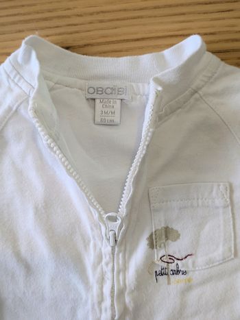 Gilet Zippé Okaïdi 3M lucieju3misaisonG