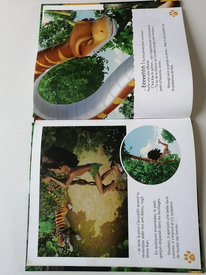 le livre de la jungle - livre enfant - photo numéro 5